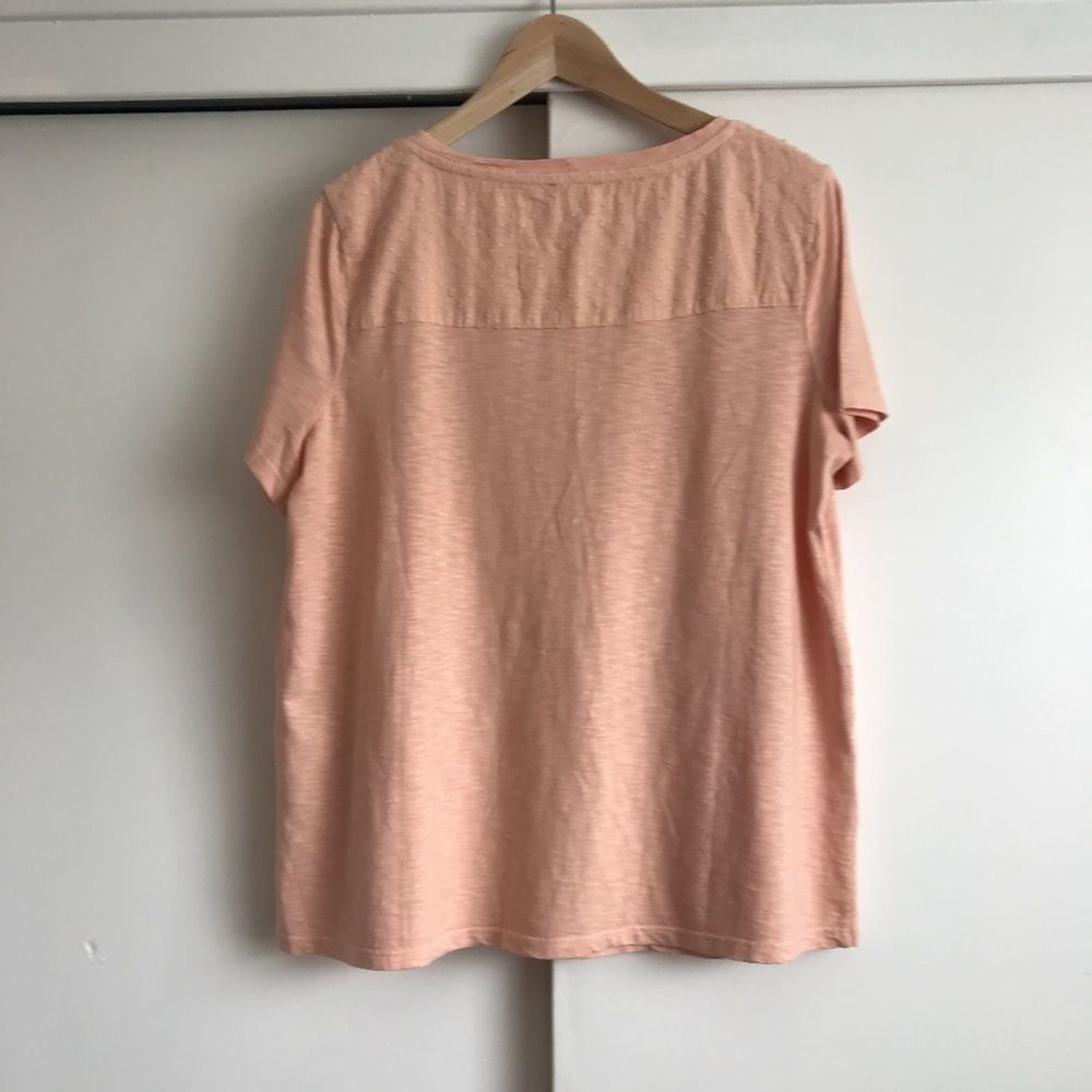 Chico's Embroidered Panel Tee - Picture 3 of 11